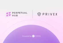 Orbs Integrates Perpetual Hub with PriveX to Power Private, AI-Driven Perps Trading on COTI