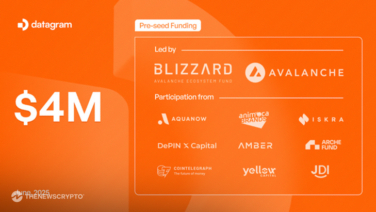 Datagram Secures $4M Pre-Seed Round Led by Blizzard the Avalanche Fund to Become DePIN Baselayer