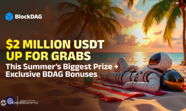 Forget TIA’s 14% Jump & TON’s $3 Push, BlockDAG’s $0.0016 Price & $2M Summer Raffle Are Winning Over Buyers!