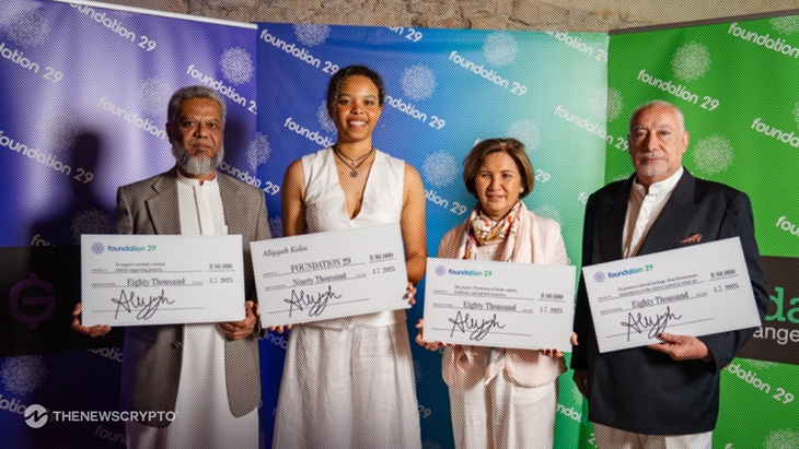 Gleec Exchange Ambassador Aliyyah Koloc Launches FOUNDATION 29, Raising $290K for Global Philanthropy