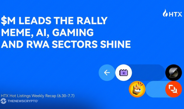 HTX Hot Listings Weekly Recap (June 30 – July 7): $M Leads the Rally, Meme, AI, Gaming, and RWA Sectors Shine — HTX’s Wealth Effect in Full Force