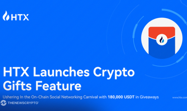HTX Launches Crypto Gifts Feature: Ushering in the On-Chain Social Networking Carnival With 180,000 USDT in Giveaways