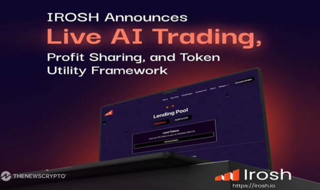 IROSH Announces Live AI Trading, Profit Sharing, and Token Utility Framework