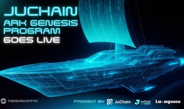 JuChain Launches $100M Genesis Ark Program To Accelerate Web3 Development