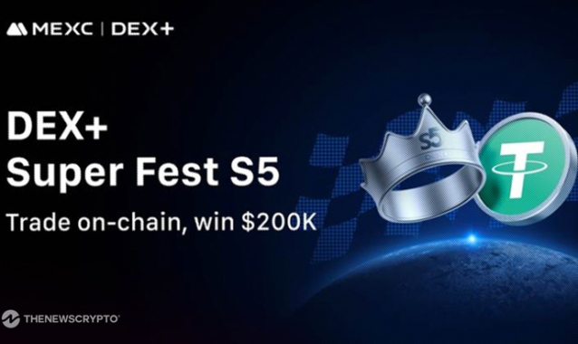 MEXC DEX+ Super Fest Season 5 Launches With a 200,000 USDT Prize Pool