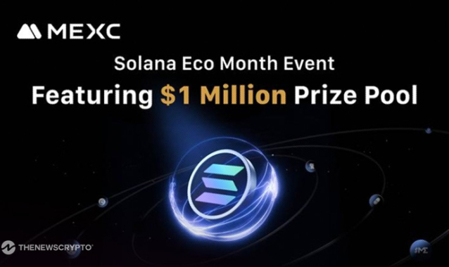 MEXC Partners With Solana to Launch Eco Month Event Featuring a $1 Million Prize Pool