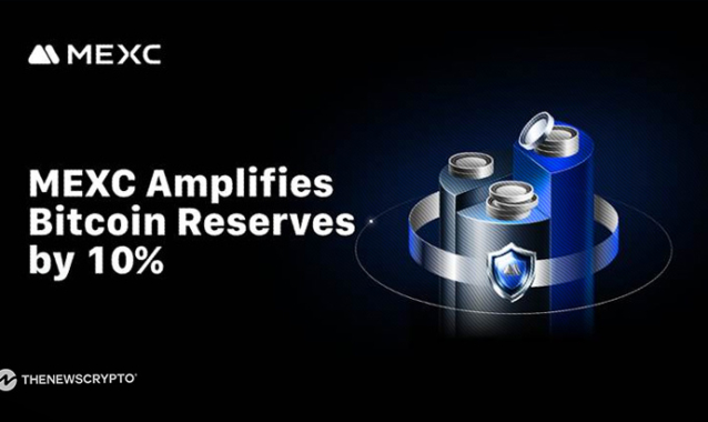 MEXC Amplifies Bitcoin Reserves by 10% While Maintaining 100%+ Coverage Across All Assets