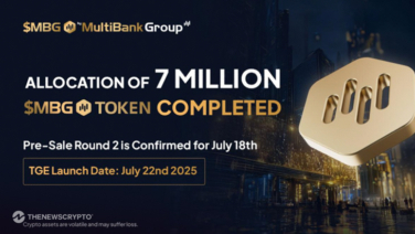 MultiBank Group Announces 7 Million $MBG Tokens Sold Out in Under One Hour During Initial Pre-Sale
