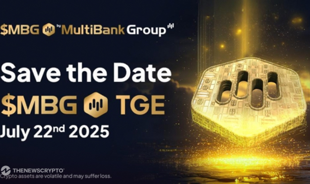 MultiBank Group Confirms $MBG Token TGE Set for July 22, 2025