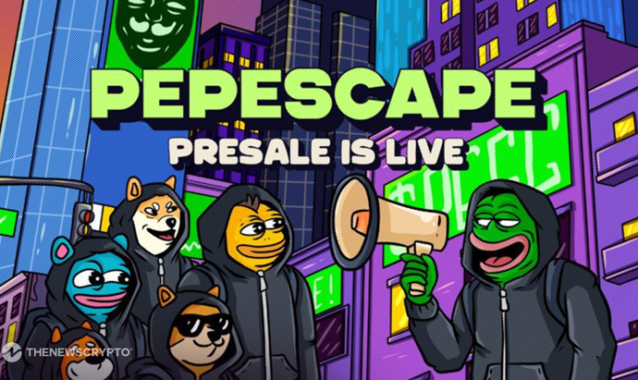 PEPESCAPE Launches Crypto Presale, Combining Memecoin Culture with Decentralized Finance Ecosystem