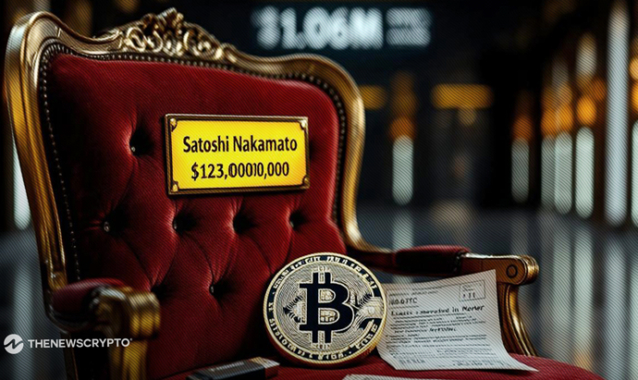 Satoshi Nakamoto Becomes 11th Richest as Bitcoin Hits $122K ATH