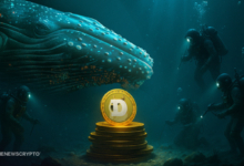 Whale Move: 130M DOGE Scooped Up During Dip as Price Slipped to $0.22