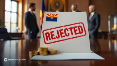 Arizona Governor Vetoes Bill to Create State Crypto Reserve Fund