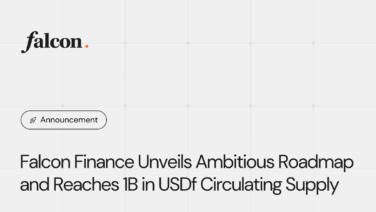 Falcon Finance Unveils 18-Month Roadmap and Reaches 1B in USDf Circulating Supply
