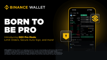 Binance Wallet Launches DEX Pro Mode With Secure Auto Sign in Wallet