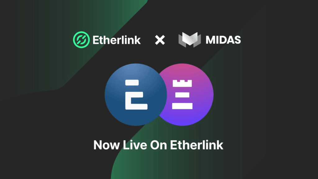 Midas Launches New Tokenized Yield Products on Etherlink to Boost Institutional DeFi Access