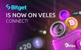 Veles Finance have a new partner — Bitget