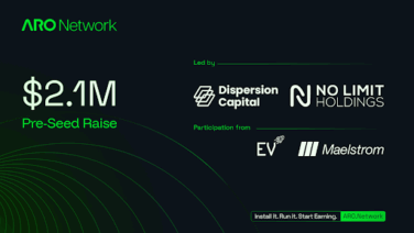 ARO Network Raises $2.1M to Scale the Decentralized Edge Cloud for AI and Content Delivery