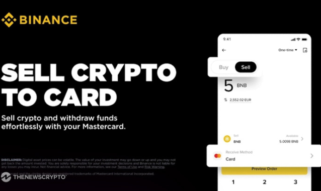 Binance Launches Near-Instant Crypto-to-Fiat Withdrawals to Mastercard in Europe