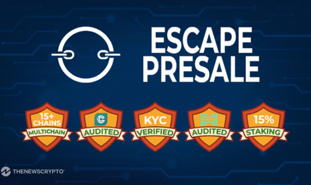 ESCAPE Presale Live on Ethereum With $280K Raised, Hacken Audited and SolidProof KYC Verified
