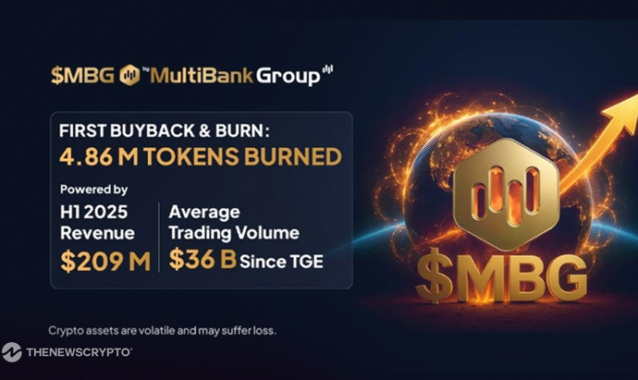 $MBG Token Supply Reduced by 4.86M in First Buyback and Burn by MultiBank Group