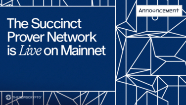 Succinct, the First Decentralized Prover Network, Launches on Mainnet