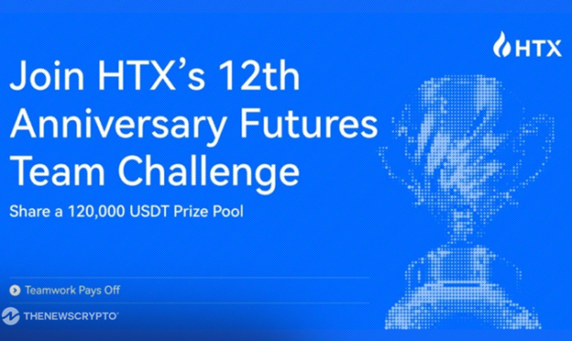 Teamwork Pays Off! Join HTX's 12th Anniversary Futures Team Challenge and Share a 120,000 USDT Prize Pool