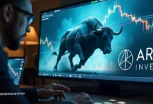 ARK Invest Ramps Up Coinbase and BitMine Holdings Amid Market Dip