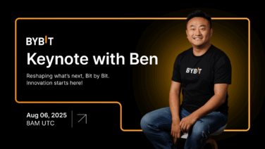 Bybit CEO Ben Zhou to Host Mid-Year Keynote Livestream