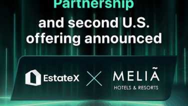 Melia Hotels Resorts Go Digital: EstateX Launches Second Tokenized Offering Following Rapid Sell-Out