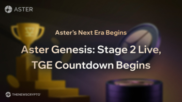 Aster’s Next Era Begins: Airdrop Points Stage 2 Live, TGE Countdown Begins