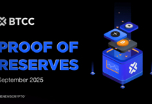 BTCC Reports 143% Reserve Ratio in Latest September Proof of Reserves Update