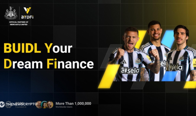 BYDFi Highlights 'BUIDL' Ethos During Newcastle United Match Against Arsenal
