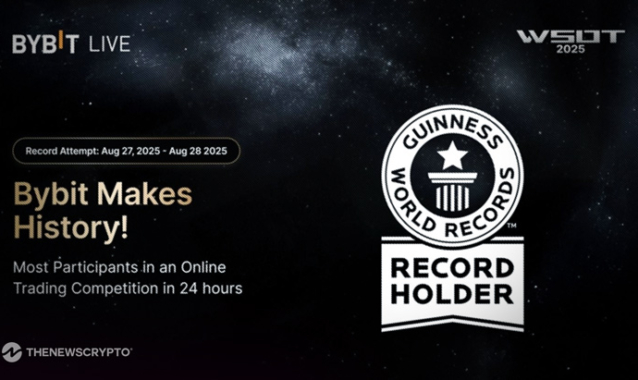 Bybit’s WSOT Achieves New GUINNESS WORLD RECORDS™ Title With Highest Number of Online Trading Participants in a Day
