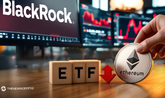 Analyst Hints Spot Ether ETF Outflow to ETH Sale by BlackRock
