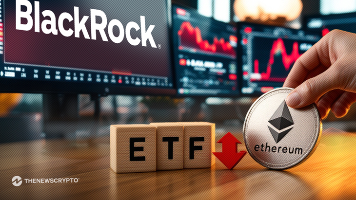 Analyst Hints Spot Ether ETF Outflow to ETH Sale by BlackRock