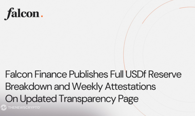 Falcon Finance Publishes Full USDf Reserve Breakdown and Weekly Attestations On Updated Transparency Page
