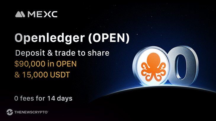 MEXC Lists Openledger (OPEN) With $90,000 in OPEN and 15,000 USDT Airdrop+ Event