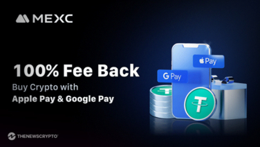 MEXC Supports Apple Pay and Google Pay With 100% Fee Cashback Celebration Event
