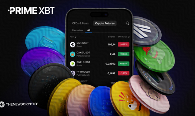 PrimeXBT Expands Crypto Futures with 101 New Coins, Delivering Best-in-Class Trading Conditions