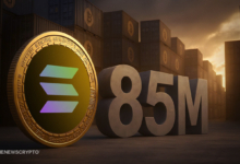 Solana Reported 85M Tokens in Ecosystem After BTC Supply Surpasses $1B