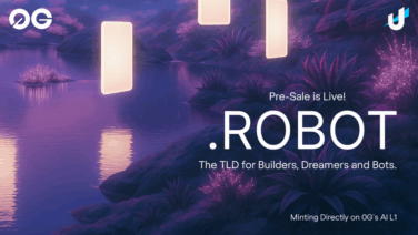 Unstoppable Domains Launches .ROBOT Web3 Domain in Partnership with 0G Foundation