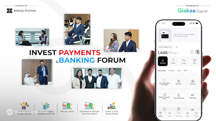Bepay Money Powers Invest Payments & Banking Forum 2025 in Dubai, Unveils $1 Million Bitcoin Rewards and Next-Gen Merchant Solutions