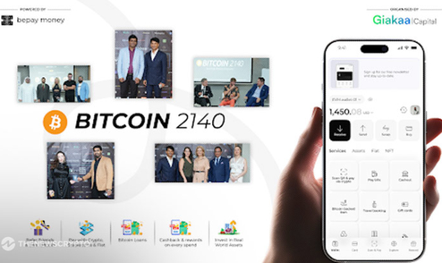 Bepay Money Powers a Landmark Bitcoin 2140 Forum in Dubai—Unveiling $1 Million Bitcoin Rewards and Next-Gen Merchant Solution