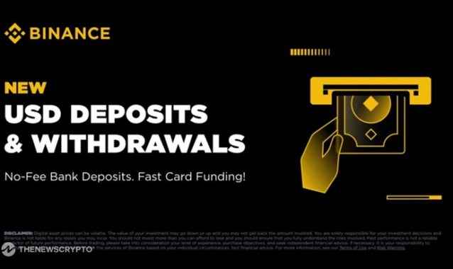 Binance Enables Direct USD Deposits and Withdrawals in Over 70 Countries via BPay Global