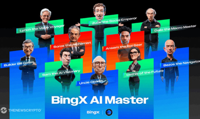 BingX AI Master Hits 1 Million Early Users, Expanding with 10 New AI Personas