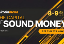 Second Edition of Bitcoin Mena Set to Take Place at Adnec Centre Abu Dhabi in December