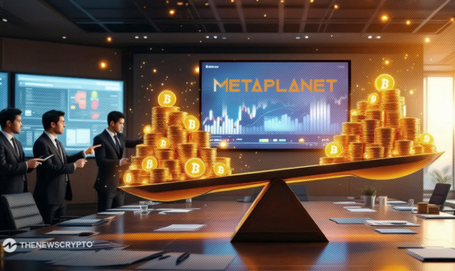 Metaplanet Enters Danger Zone as Market Value Drops Below Its BTC Holdings