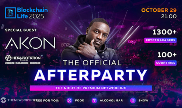 Blockchain Life 2025 in Dubai – the Legendary Akon will Perform an Exclusive Set at the Official Afterparty