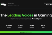 Meet the Leading Voices of Gaming World at the Global Games Show 2025 Hosted by Vap Group in Association With Abu Dhabi Convention & Exhibition Bureau in Abu Dhabi